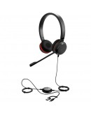 JABRA Evolve 20 SE, Stereo MS, USB C/A adapter,