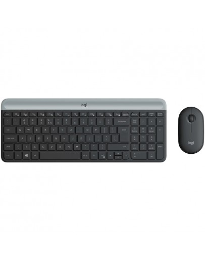 LOGITECH MK470 Slim Wireless Combo - GRAPHITE -