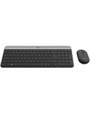 LOGITECH MK470 Slim Wireless Combo - GRAPHITE -