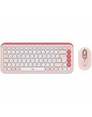 LOGITECH POP ICON COMBO - ROSE - US INT'L - BT -