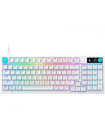 LOGITECH G316 X 98 Wired Gaming Keyboard - WHITE