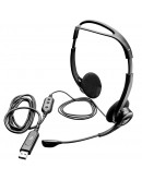 LOGITECH PC960 Corded Stereo Headset BLACK - USB