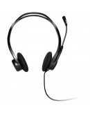 LOGITECH PC960 Corded Stereo Headset BLACK - USB