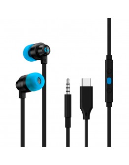 LOGITECH G333 Wired Gaming Earphones - BLACK -