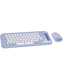LOGITECH POP ICON COMBO - LILAC - US INT'L - BT