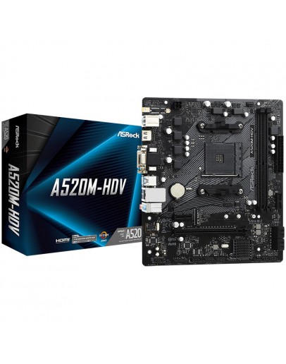 ASROCK A520-HDV mATX AM4 DDR4