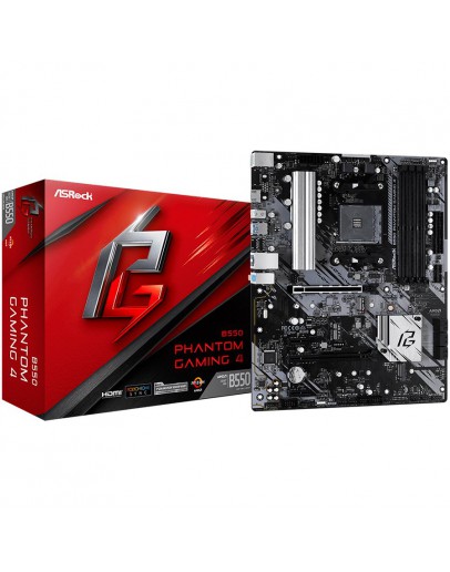 ASROCK B550 Phantom Gaming 4 ATX AM4 DDR4