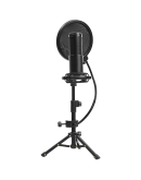 LORGAR Voicer 721, Gaming Microphone, Black, USB
