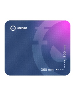 Lorgar Main 133, Gaming mouse pad, High-speed