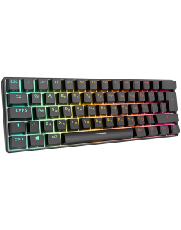 ROYAL KLUDGE RK61 Black Gaming Keyboard Red switch