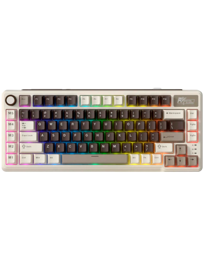 ROYAL KLUDGE RK L75 Mocha Grey Gaming Keyboard