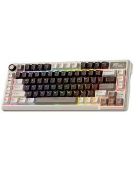 ROYAL KLUDGE RK L75 Mocha Grey Gaming Keyboard