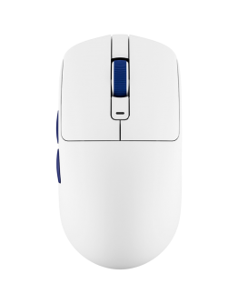 ROYAL KLUDGE M30 White Blue Gaming Mouse PAW