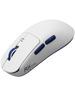 ROYAL KLUDGE M30 White Blue Gaming Mouse PAW