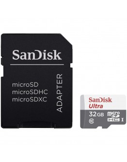 SANDISK Ultra microSDHC 32GB + SD Adapter