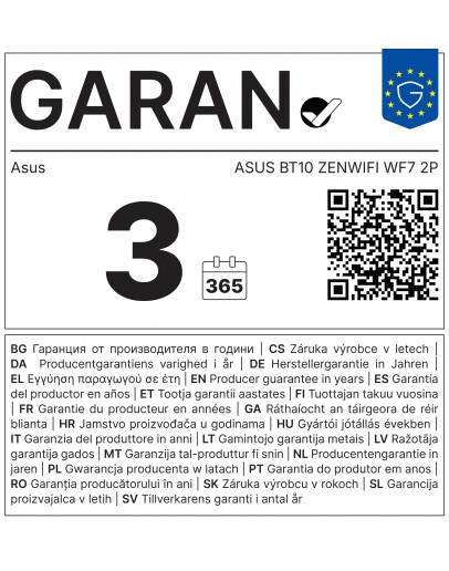 ASUS ZENWIFI BT10 WF7 2P  WHIT