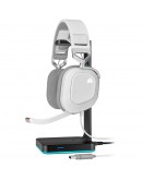 CORSAIR HS80 RGB USB Headset, White - EU