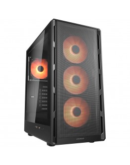 COUGAR AIRFACE PURE PRO PC Case, Mid Tower, Black