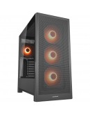 COUGAR MX230 RGB PC Case, Mid Tower, Black