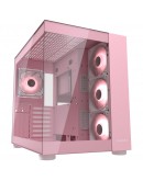 COUGAR FV150 RGB PC Case, Mid tower, Pink