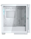 COUGAR AIRFACE ECO RGB PC Case, Mid Tower, White