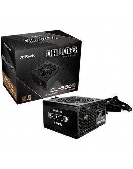 Asrock CL-550B, 550W, 80 Plus BRONZE, Non