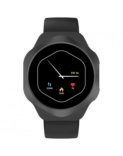 CANYON Smart Watch Hexagon 88 BT-CALL Black