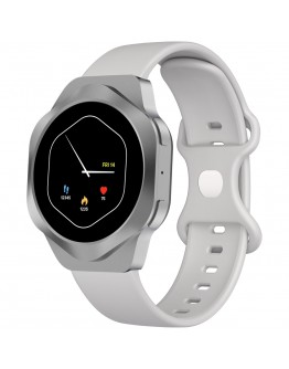 CANYON Smart Watch Hexagon 88 BT-CALL Silver