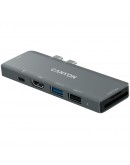 CANYON hub DS-5 7in1 Thunderbolt 3 Space Grey