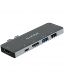 CANYON hub DS-5 7in1 Thunderbolt 3 Space Grey