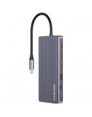 CANYON hub DS-16 13in1 4k USB-C Grey