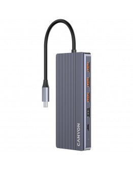 CANYON hub DS-16 13in1 4k USB-C Grey