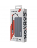 CANYON hub DS-16 13in1 4k USB-C Grey
