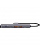 CANYON hub DS-17 6in1 4k USB-C Grey