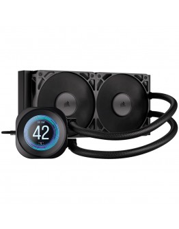 CORSAIR NAUTILUS 240 LCD, 240mm Radiator, Liquid