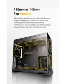 Geometric Future кутия Case EATX - Model 5 Vent Black/Yellow
