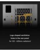 Geometric Future кутия Case EATX - Model 8 Lohan White