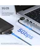 Orico кутия за диск Storage - Case - 2.5 inch USB-C - 2020C3-V1-BK