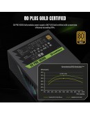 Gamemax захранване PSU ATX 3.1 1050W Gold, Full Modular - GX PRO 1050G
