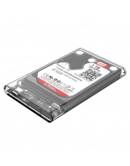 Orico външна кутия за диск Storage - Case - 2.5 inch 5Gbps Type-C Transparent - 2139C3-G2-CR-EP