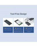 Orico кутия за диск Storage - Case - 2.5 inch USB3.0 - 2521U3-BK-EP