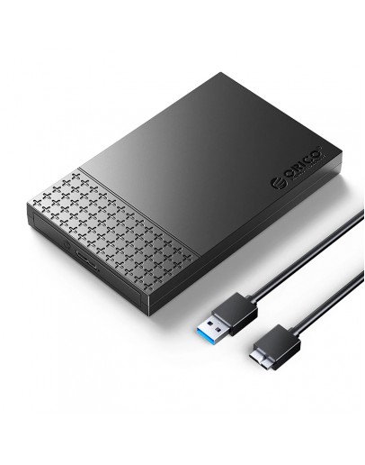 Orico външна кутия за диск Storage - Case - 2.5 inch USB3.0 Black - 2526U3-V1-BK