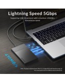 Orico външна кутия за диск Storage - Case - 2.5 inch USB3.0 Black - 2526U3-V1-BK