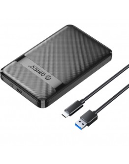 Orico кутия за диск Storage - Case - 2.5 inch USB-C - 2577C3-V1-BK