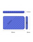 Orico кутия за диск Storage - Case - 2.5 inch USB3.0 BLUE - 25PW1-U3-BL