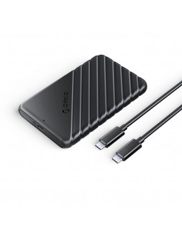 Orico външна кутия за диск Storage - Case - 2.5 inch USB-C Black - 25PW1C-C3-BK