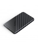 Orico външна кутия за диск Storage - Case - 2.5 inch USB-C Black - 25PW1C-C3-BK