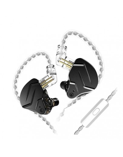 KZ професионални слушалки Hi-Fi In-Ear-Monitors - ZSN PRO X Black Mic
