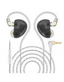 KZ професионални слушалки Hi-Fi In-Ear-Monitors - AS16 PRO - Mic, Black