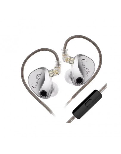 KZ професионални слушалки Hi-Fi In-Ear-Monitors - Castor Pro Silver Mic - Harman Edition
